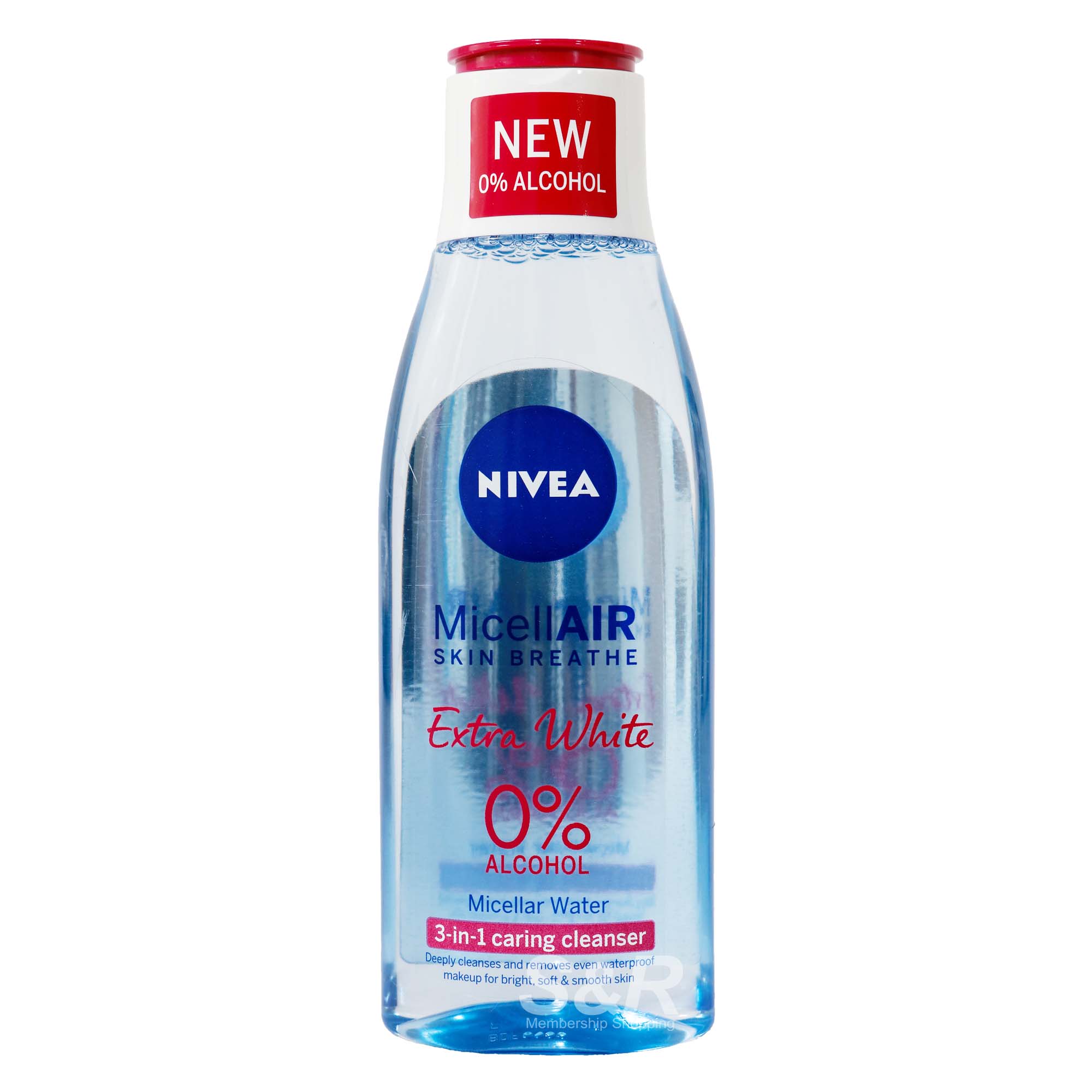 Nivea Extra White Micellair Skin Breathe Caring Cleanser 200mL